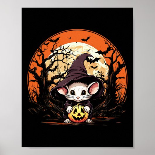 Lover Halloween Spooky Ghost Costume Style Poster (Vorne)