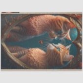 Lover Hund. Cats in-love-Schnitt Seidenpapier (Vorderseite)