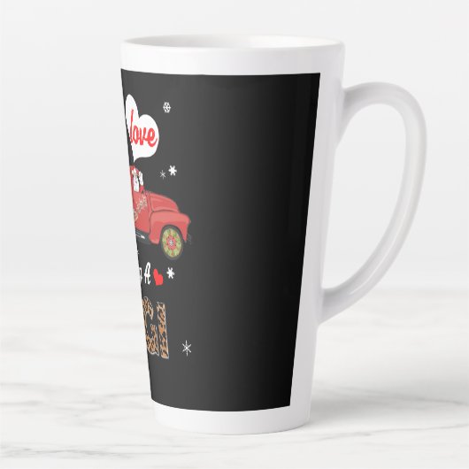 Lover| I Liebe als Gigi Weihnachtsbaum Milchtasse (Rechts)