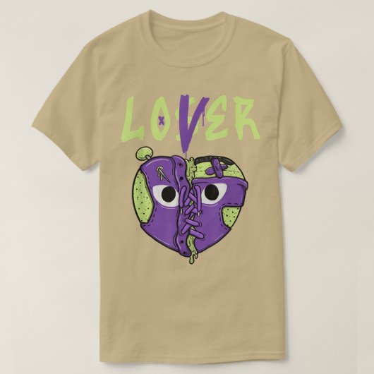Lover Loser Patched Hecht Costume Pastel Goth Hall T-Shirt (Design vorne)