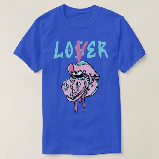 Lover Loser Pink Pastel Goth Hörnchen T-Shirt (Design vorne)