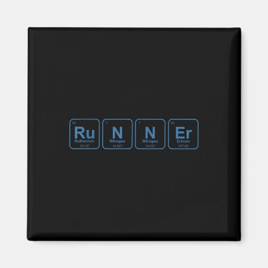 Lover-Marathon-Lover-Lauf Magnet (Vorne)
