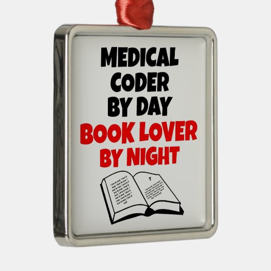Lover Medical Coder Ornament Aus Metall (Rechts)