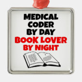 Lover Medical Coder Ornament Aus Metall (Vorne)