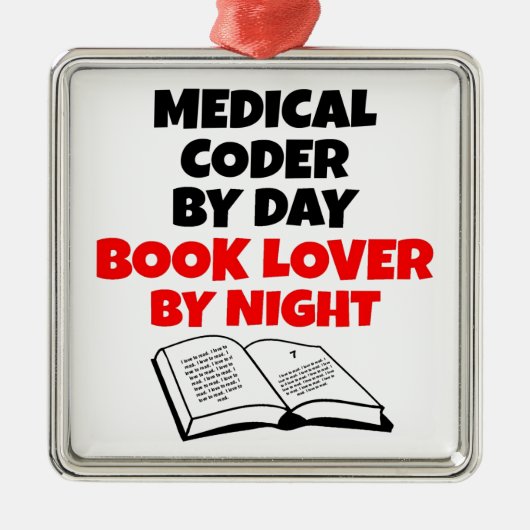 Lover Medical Coder Ornament Aus Metall (Vorne)