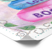 Lover of Books Poster (Ecke)