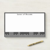Lover of Sounds Post-it Klebezettel (Auf Schreibtisch)
