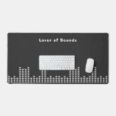 Lover of Sounds Schreibtischunterlage (Tastatur & Maus)
