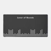 Lover of Sounds Schreibtischunterlage (Vorderseite)