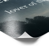 Lover of Thunder Storms Fotodruck (Ecke)