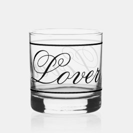 'Lover' Rocks Glass Whiskyglas