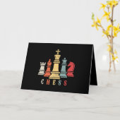 Lover| Schach Set Gutschein Karte (Gelbe Blume)