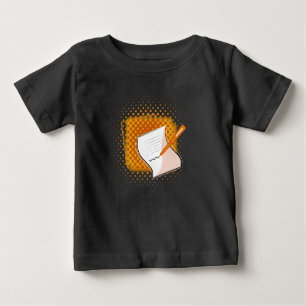 Lover schreiben baby t-shirt