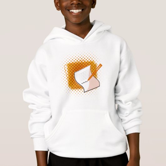 Lover schreiben hoodie (Vorderseite)