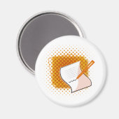 Lover schreiben magnet (Vorderseite/Rückseite)