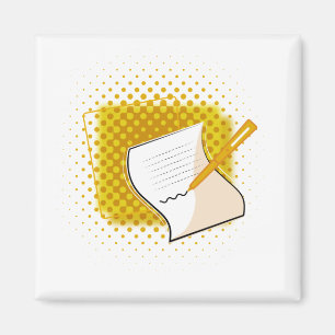 Lover schreiben magnet