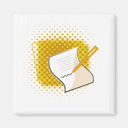 Lover schreiben magnet (Vorne)