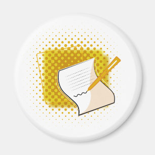 Lover schreiben magnet