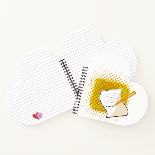 Lover schreiben notizblock (Innenseite)