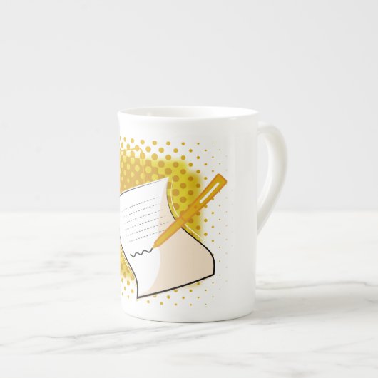 Lover schreiben porzellantasse (Vorderseite Rechts)