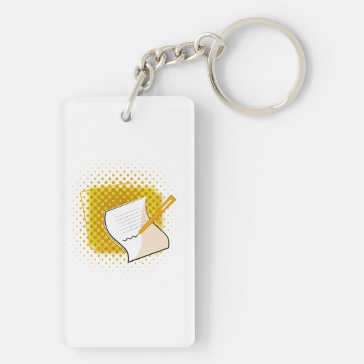 Lover schreiben schlüsselanhänger (Rückseite)