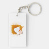 Lover schreiben schlüsselanhänger (Rückseite)