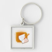 Lover schreiben schlüsselanhänger (Vorne)