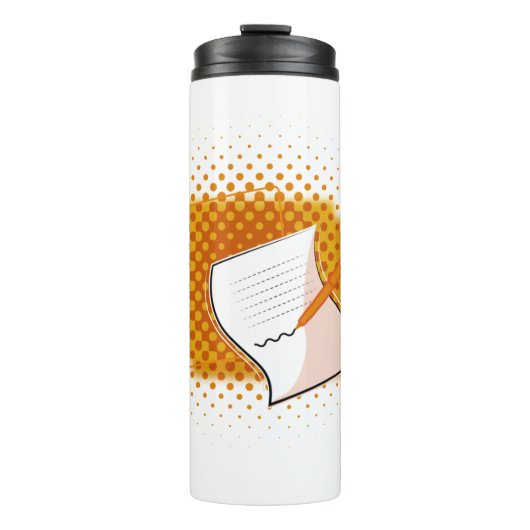 Lover schreiben thermosbecher (Vorderseite)