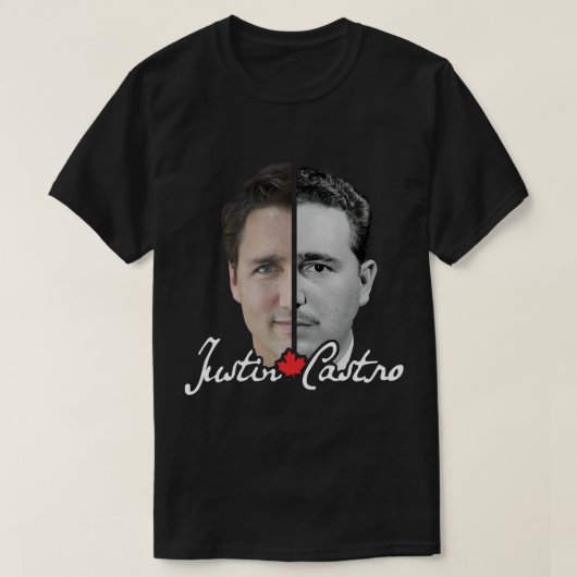 Lover spendet Justin Politiker Trudeau schenkt Bes T-Shirt (Design vorne)