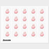 Lover-Sticker Quadratischer Aufkleber (Blatt)