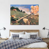 Lover strahlt wie eine Furnace-Print Leinwanddruck (Insitu (Schlafzimmer))