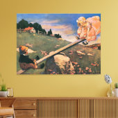 Lover strahlt wie eine Furnace-Print Leinwanddruck (Insitu (Wohnzimmer))