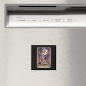 Lover Tarot Card The Reader Mystic Funny Skel Magnet (In Situ (Geschirrspüler))