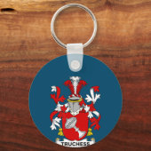 Lover| Truchess - Wappen - Familienwappen Schlüsselanhänger (Vorderseite)