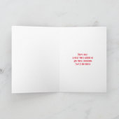 Lover und bester Freund Karte (Innenseite)