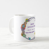 Lover von vielen Yarn Kaffeetasse (Vorderseite Links)