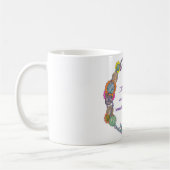 Lover von vielen Yarn Kaffeetasse (Links)