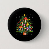 Lover Xmas Mushroom Christmas Tree Button (Vorderseite)