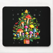 Lover Xmas Mushroom Christmas Tree Mousepad (Vorne)