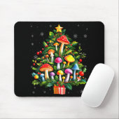 Lover Xmas Mushroom Christmas Tree T Shirt Mousepad (Mit Mouse)