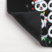 Lover Xmas Panda Christmas Tree T Shirt Mousepad (Ecke)
