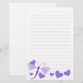 Loverly Dragon Fly Briefpapier (Vorne/Hinten)