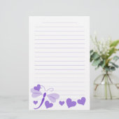 Loverly Dragon Fly Briefpapier (Stehend Vorderseite)