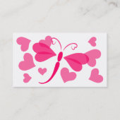 Loverly Dragonfly Visitenkarte (Rückseite)