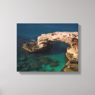 Lover's arch Agia napa Zypern Leinwanddruck