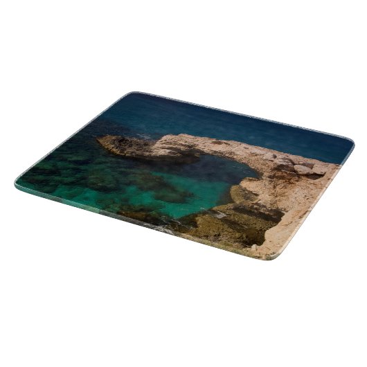 Lover's arch Agia napa Zypern Schneidebrett (Ecke)