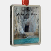 Lovers Beach Cabo San Lucas Mexiko Ornament Aus Metall (Rechts)