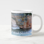 Lover's Cove Jumbo-Tasse (Rechts)