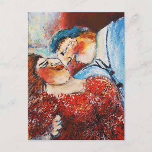 Lovers Dance Postkarte (Vorderseite)