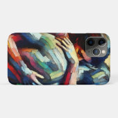 Lover's Embracing ai Oil Paint Style Case-Mate iPhone Hülle (Rückseite (Horizontal))
